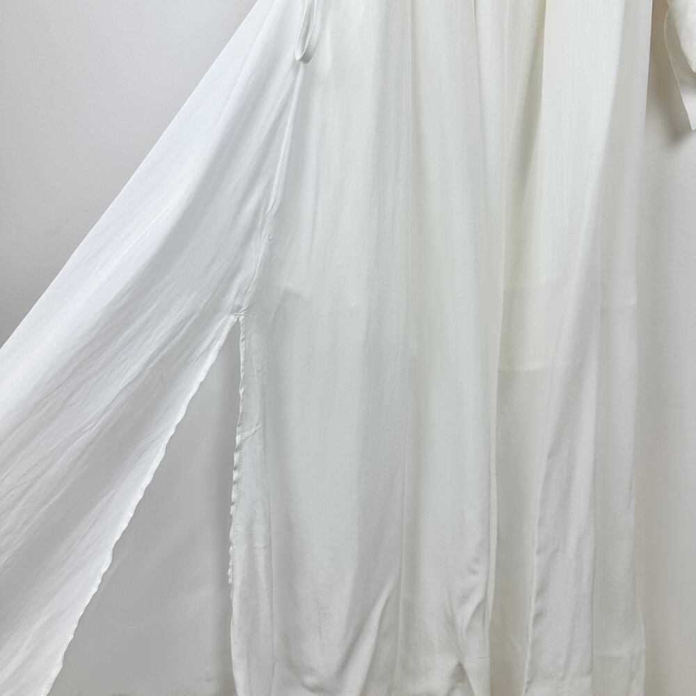 J.Crew Collection Sheer Maxi Dress Viscose Oversized Minimalist Boho Medium NWT - Picture 8 of 12